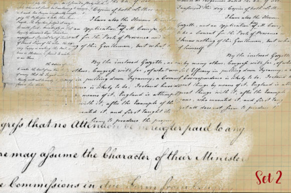 Download Vintage Script Overlay / Blenders Set 2 - Vintage Collection
