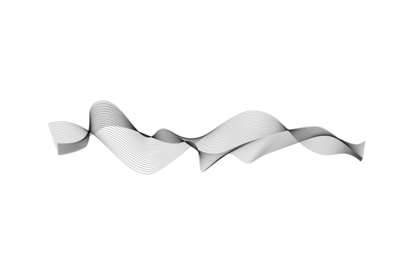 Download Abstract Wave. Smooth Transparent Lines - Wave Collection