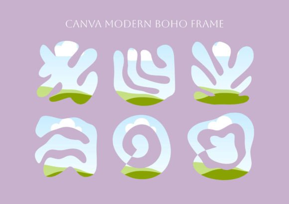 Download Canva Frame | Canva Modern Shapes - Frame Collection