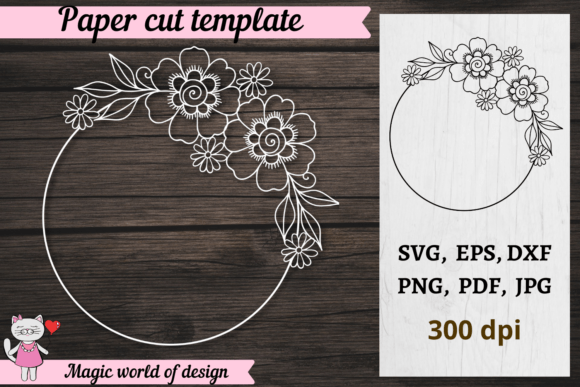 Download Floral Frame Svg Cricut SVG Cut File - Frame Collection