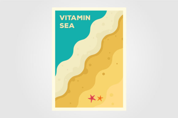 Download Ocean and Beach Vintage Poster Designs - Vintage Collection