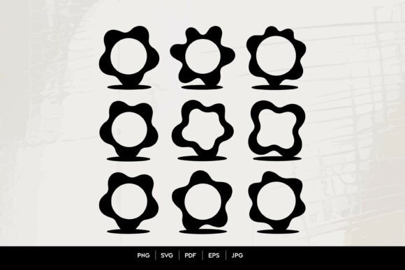 Download Abstract Blob Frame SVG Bundle - Frame Collection