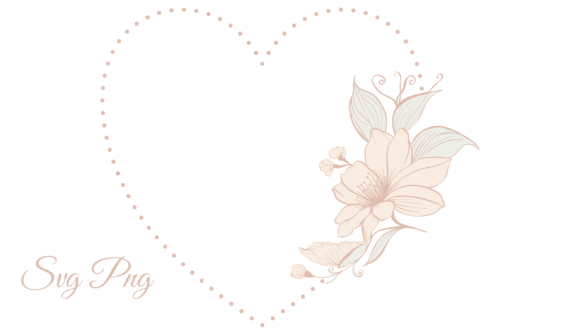 Download Wedding Frame Flower Heart - Frame Collection