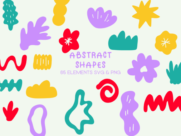 Download Abstract Shapes SVG PNG Bundle - Abstract shapes svg Collection