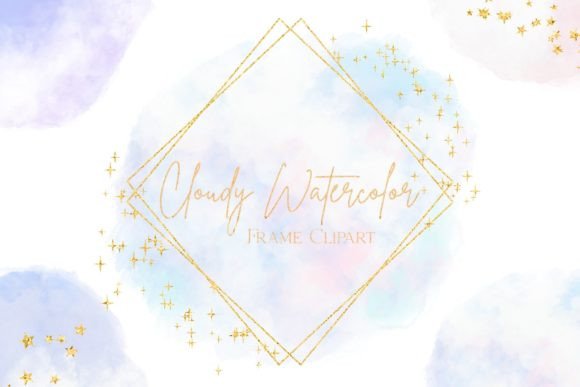 Download Dreamy Watercolor Geometric Frames - Frame Collection